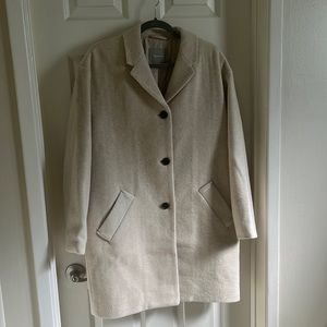 Everlane Cream Coat